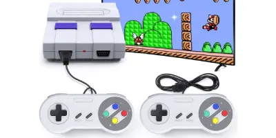 Game console with two controller