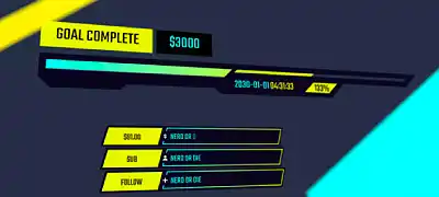 stock image of Nerd or die stream package as shown on their website