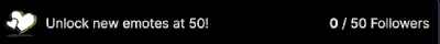 image of the default sub goal bar