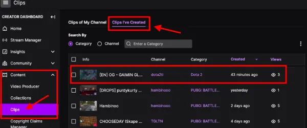 How to Rewind on Twitch? 3 Top Tips to go back in Time! 8 Video producer dashboard