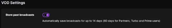 How to Rewind on Twitch? 3 Top Tips to go back in Time! 9 Store broadcast option