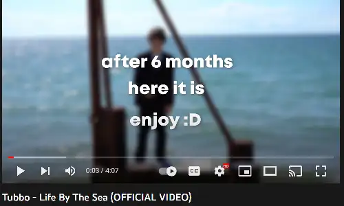 Tubbo Life By the Sea Music Video screenshot