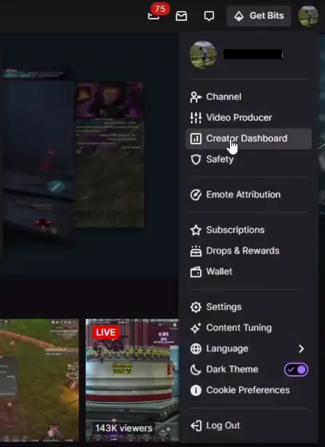 Twitch-dashboard Twitch-dashboard