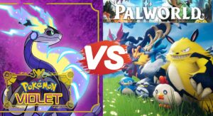 Image of creatures from Nintendo vs Palword